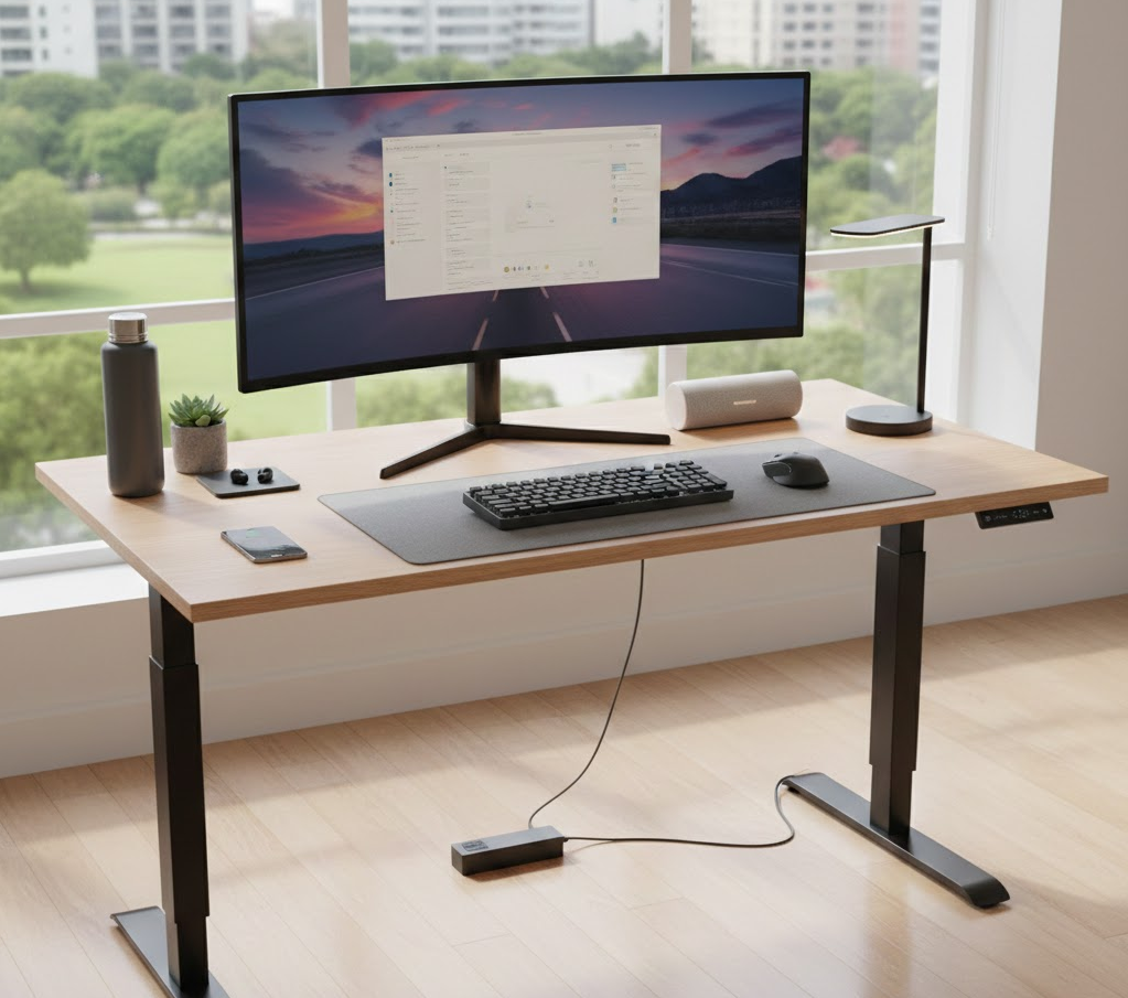 TỐI ƯU HÓA BÀN LÀM VIỆC ĐỨNG (STANDING DESK) CÙNG GEAR KHÔNG DÂY TỪ ZADEZ