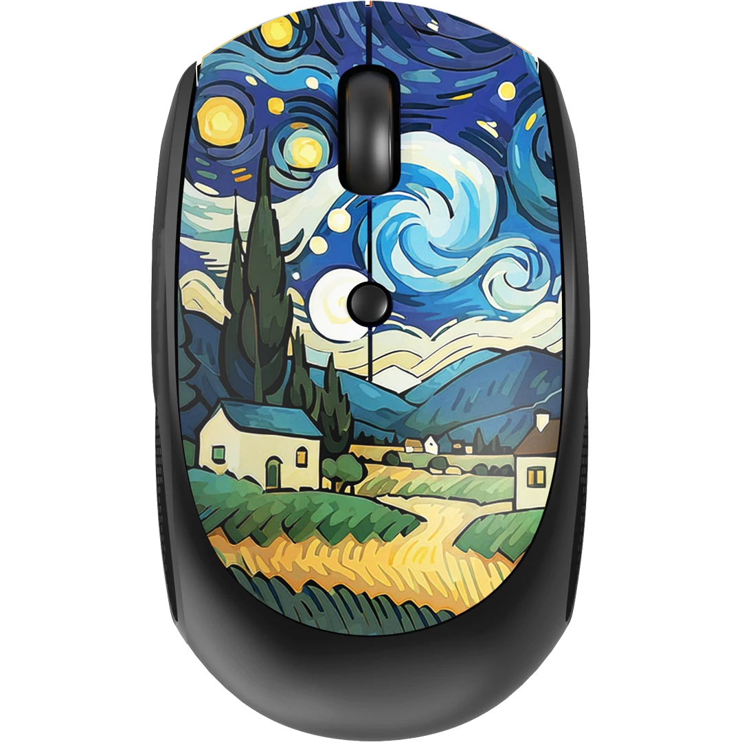 Chuột không dây ZADEZ M-322 Painting Silent