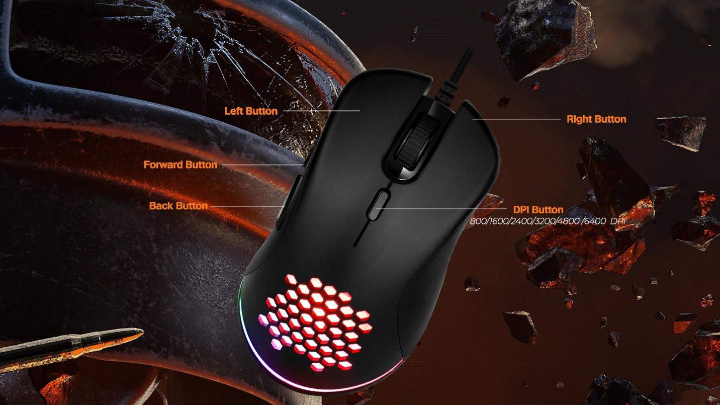 Hướng Dẫn Tùy Chỉnh Ánh Sáng Và Chế Độ Đèn Trên Chuột Gaming ZADEZ G-153M